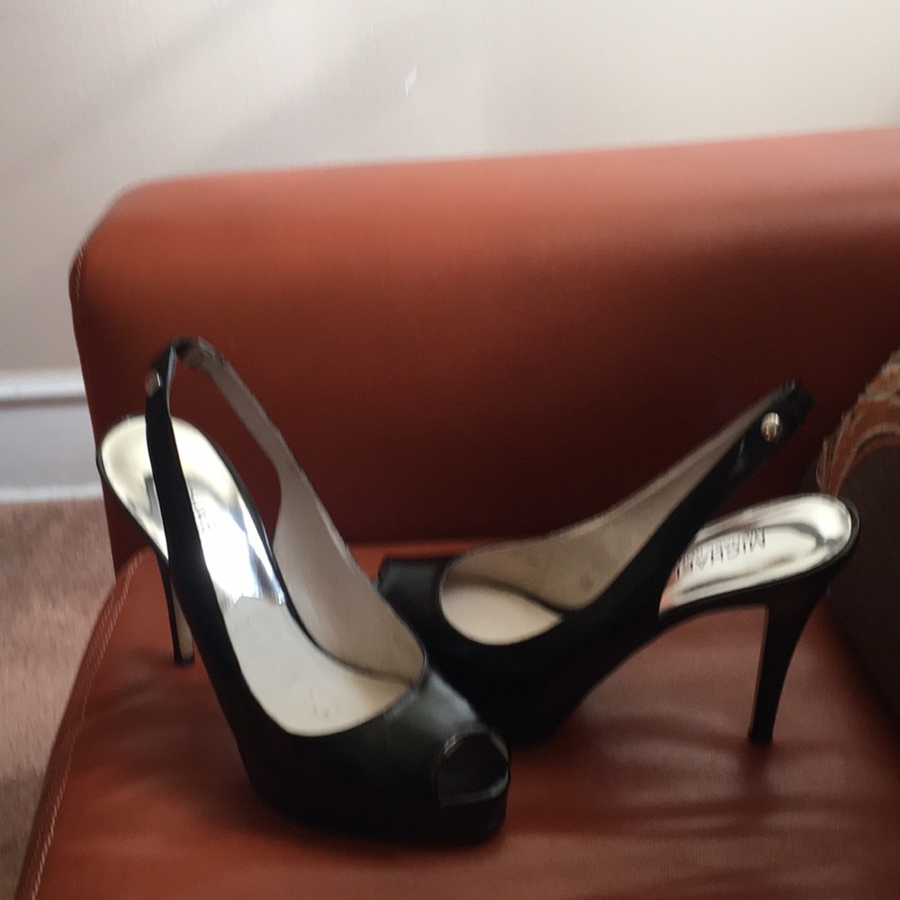 Michael Michael Kors Peep Toe Slingback